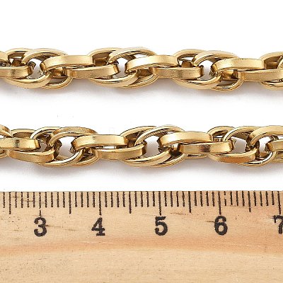 Ion Plating(IP) 304 Stainless Steel Rope Chains CHS-U002-02G-1