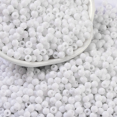Opaque Acrylic Beads SACR-A007-01A-17-1