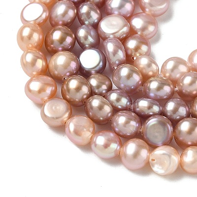 Natural Cultured Freshwater Pearl Beads Strands PEAR-C004-21D-1