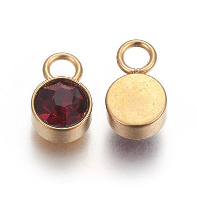Glass Rhinestone Charms STAS-F189-B09-1