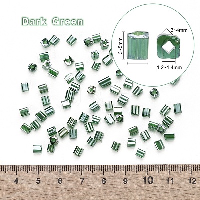 6/0 Glass Seed Beads SEED-YW0001-25F-1