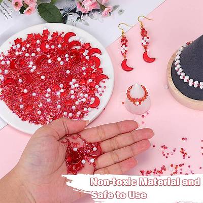 2 Bag Glass & Seed Beads GLAA-SZC0001-94G-1