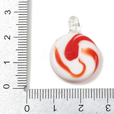 Handmade Lampwork Pendants LS-LAMP-Z018-01B-1