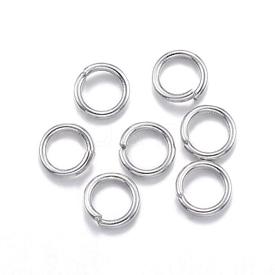 Tarnish Resistant 304 Stainless Steel Open Jump Rings STAS-E147-48P-1