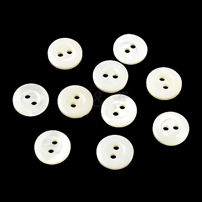 Natural Shell Buttons LS-SH-CBA5C5E-01-1