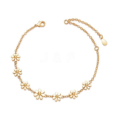 Brass Link Bracelets JB538C-1