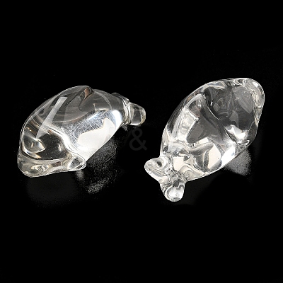 Synthetic Quartz Crystal Sculpture Display Decorations DJEW-Q002-02E-1