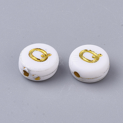 Plating Acrylic Beads PACR-R242-01Q-1