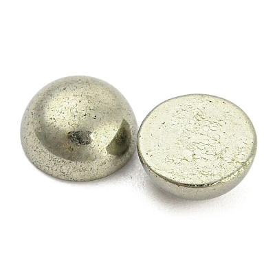 Natural Pyrite Cabochons G-G013-01B-1