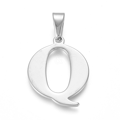 Non-Tarnish 304 Stainless Steel Pendants STAS-F106-95P-Q-1