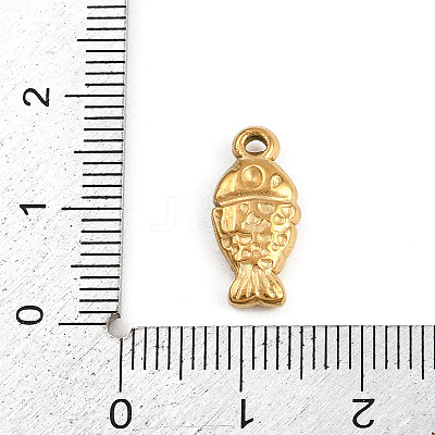 304 Stainless Steel Pendants STAS-K287-08C-G-1