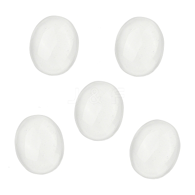 Natural Quartz Crystal Cabochons G-G290-06C-1