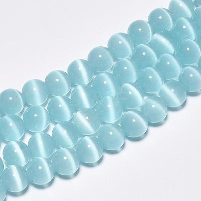 Cat Eye Beads Strands CE-M011-10mm-14-1