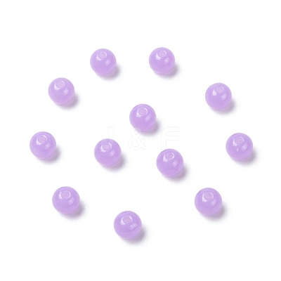 Fluorescent Acrylic Beads X-MACR-R517-6mm-09-1