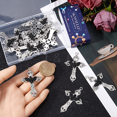 20Pcs Alloy Big Pendant FIND-SC0011-73-1