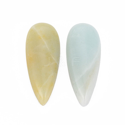 Natural Flower Amazonite Cabochons G-N326-123B-1