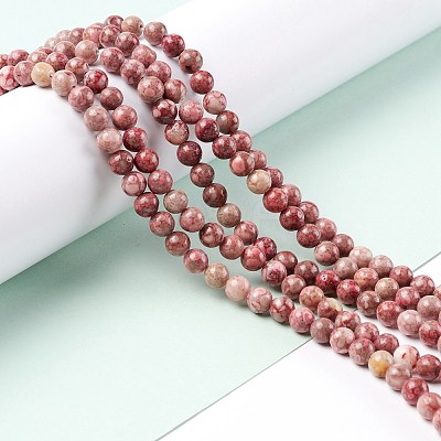 Natural Maifanite/Maifan Stone Beads Strands G-P451-01B-A-1