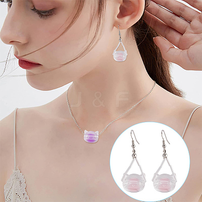 5 Bags 5 Colors Transparent Acrylic Beads MACR-WR0001-02-1