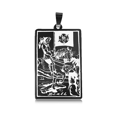 201 Stainless Steel Pendants STAS-S105-LA461-20-1