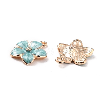 Zinc Alloy Enamel Pendants LS-PALLOY-I124-10G-E-1