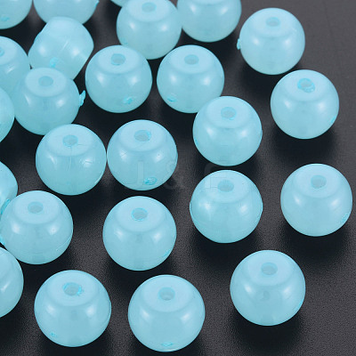 Imitation Jelly Acrylic Beads MACR-S373-14-EA08-1