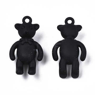 Rack Plating Spray Painted Alloy Pendants PALLOY-N172-001-01-1