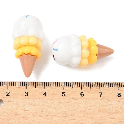 Opaque Resin Cabochons CRES-D312-10-1