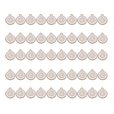 Golden Plated Alloy Charms ENAM-SZ0001-25A-G-1