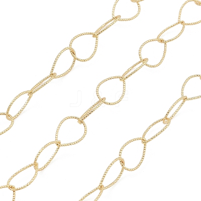 Brass Hollow Rhombus Link Chains CHC-M025-03G-1