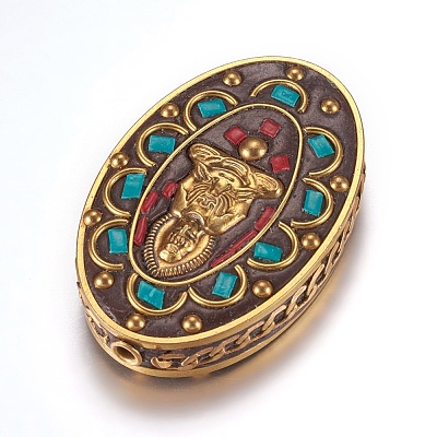 Handmade Indonesia Beads IPDL-F022-51C-1