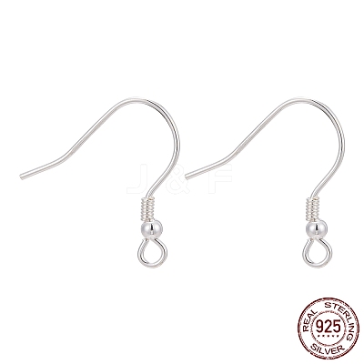 Sterling Silver Earring Hooks X-STER-M031-02S-1