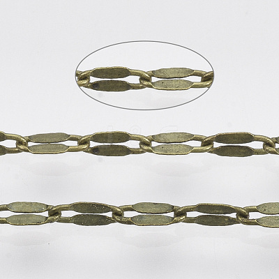 Brass Dapped Chains CHC-T008-01AB-1