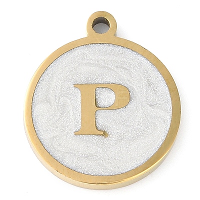 Ion Plating(IP) 201 Stainless Steel Pendants STAS-K288-02G-P-1
