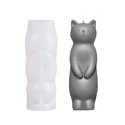 Cat Shape Silicone Molds Candle Molds SIL-B070-01-1