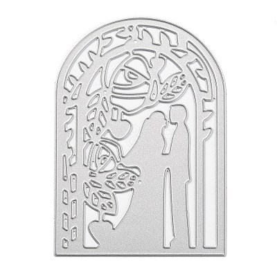 Carbon Steel Cutting Dies Stencils X-DIY-WH0170-176-1