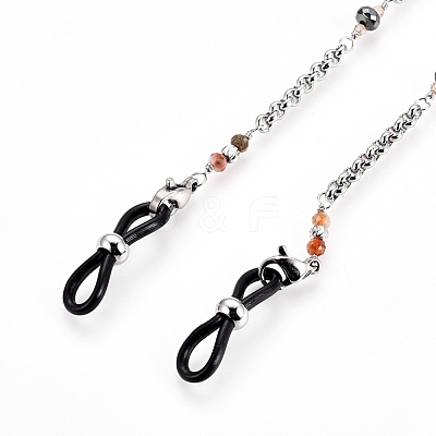 Eyeglasses Chains AJEW-L077-02P-1