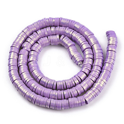 Handmade Polymer Clay Beads Strands CLAY-CJC0015-01J-1