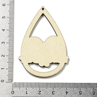 Wood Pendants WOOD-M012-02A-1