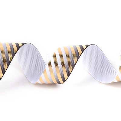 Laser Polyester Grosgrain Ribbon OCOR-I010-03C-1