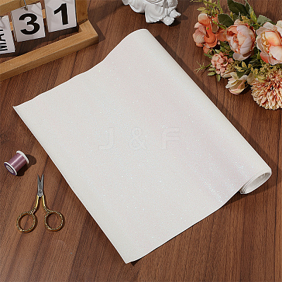 Glitter PVC Leather Fabric DIY-WH20011-59B-1