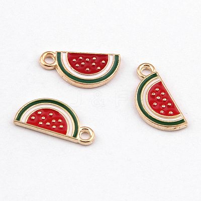 Alloy Enamel Pendants X-PALLOY-N0118-253-1