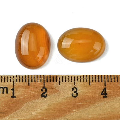 Natural Red Agate Cabochons G-L601-03B-03-1