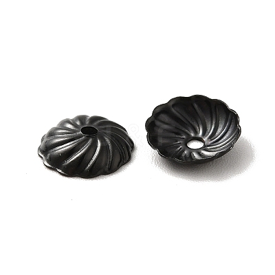 Ion Plating(IP) 304 Stainless Steel Bead Caps STAS-G075-10EB-1