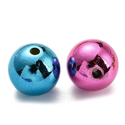 UV Plating Acrylic Beads X-PACR-G001-01C-1