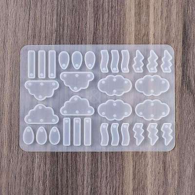 Silicone Pendant Molds LS-DIY-S048-03B-1