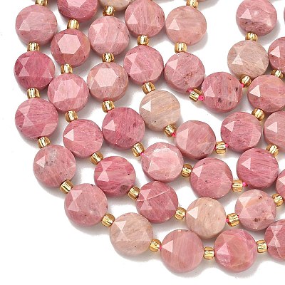 Natural Rhodonite Beads Strands G-C116-A195-01-1
