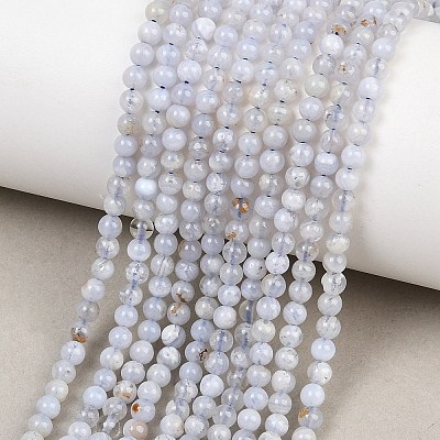 Natural Blue Lace Agate Beads Strands G-Z163-B01-3mm-1