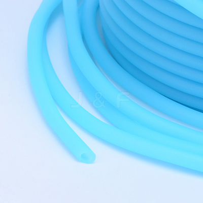 Hollow Pipe PVC Tubular Synthetic Rubber Cord RCOR-R007-3mm-05-1