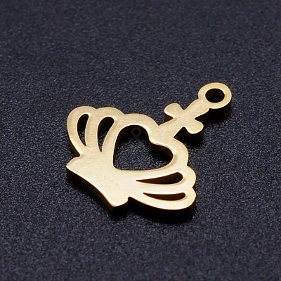 201 Stainless Steel Pendants STAS-Q201-JN310-2-1