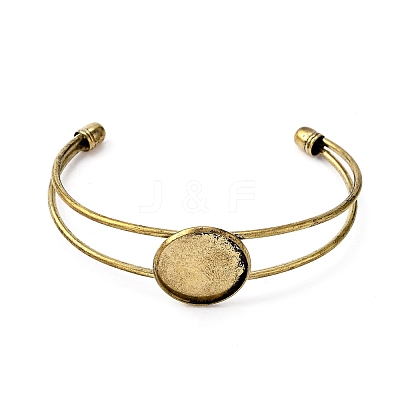 Brass Bangle Making MAK-S001-SZ016AB-20-1